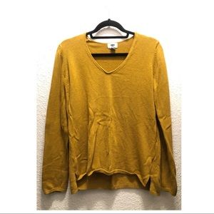 old navy sweater (mustard)